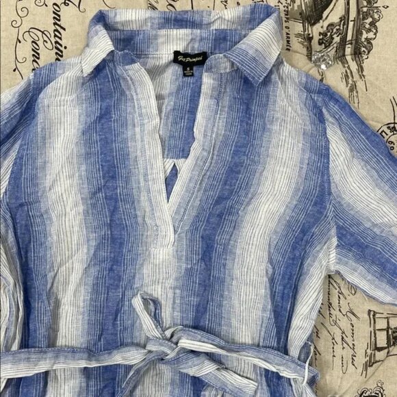 GET. PRIMPED Belted Shirt Dress - Picture 4 of 12